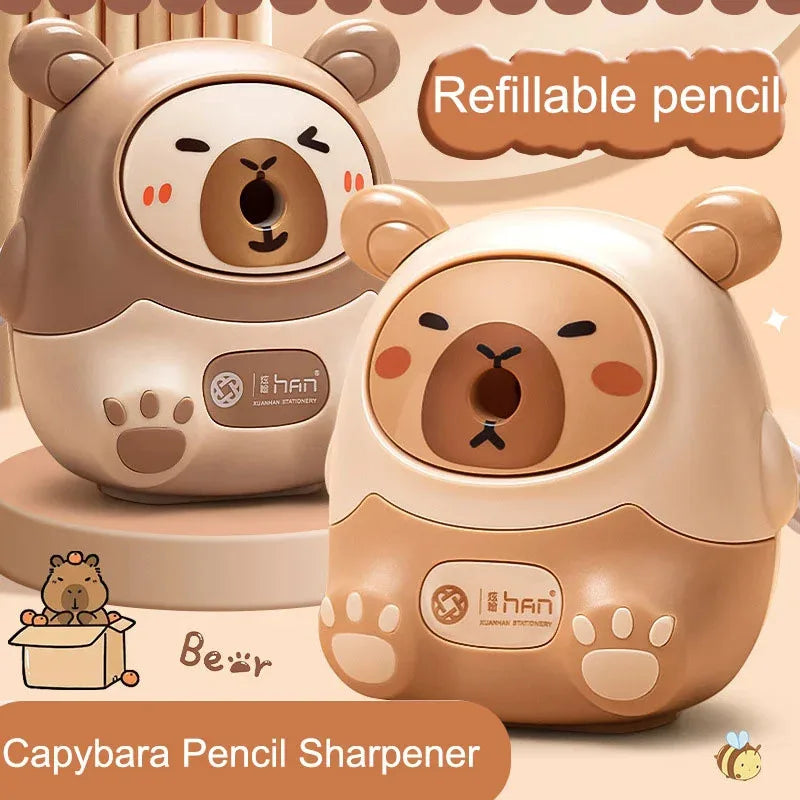 Handcranked Capybara Pencil Sharpener