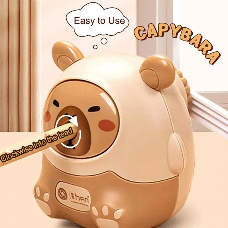 Handcranked Capybara Pencil Sharpener